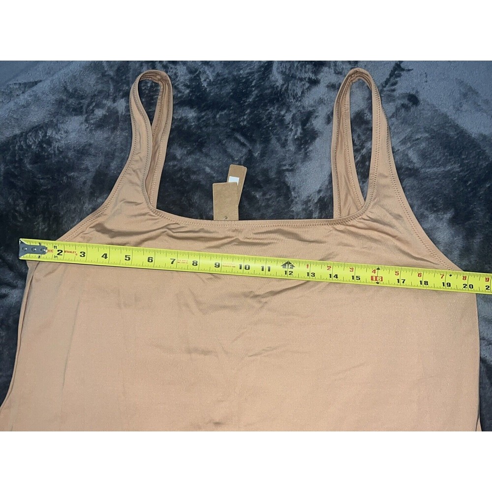 4X Skims Swim Tank Dress in Ochre SW-DRS-0005 - Picture 4 of 7